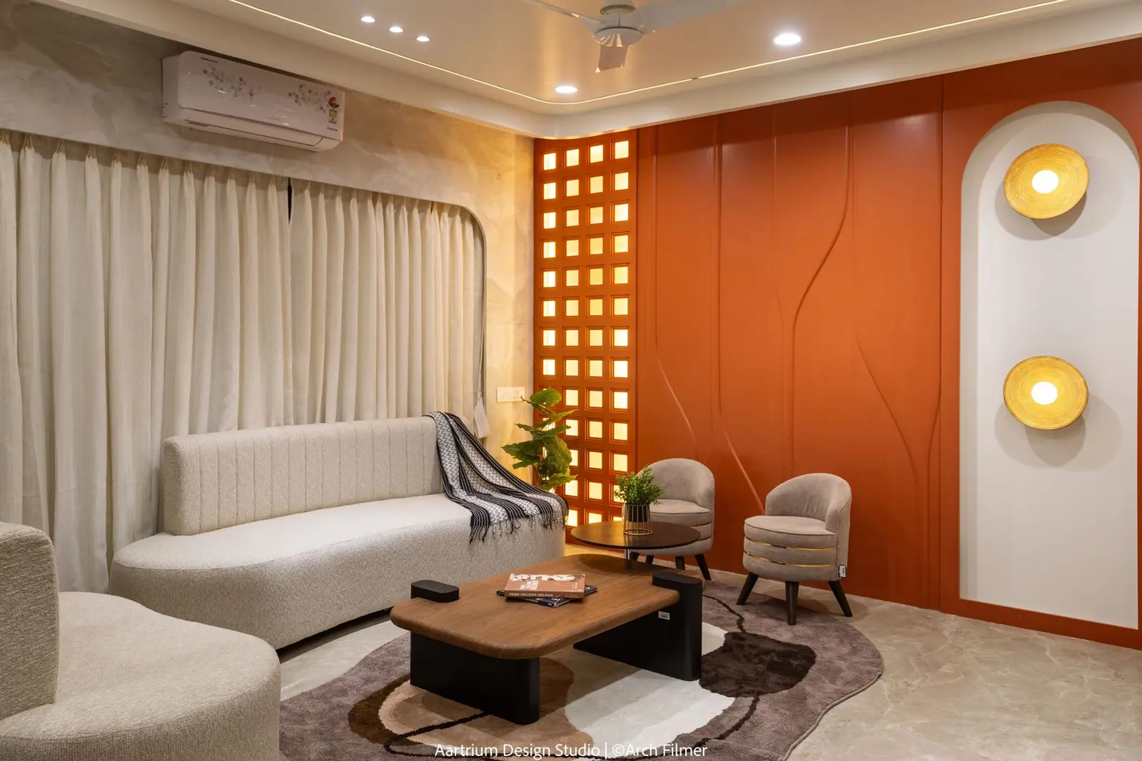 The Terracotta Apartment by Aartrium Design Studio